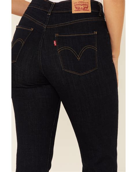 black bootcut jeans levi's|levi's classic bootcut jeans black.